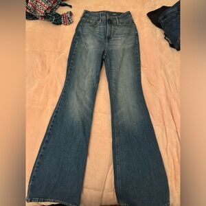 NEW old navy high rise women’s size 2 flare denim jeans